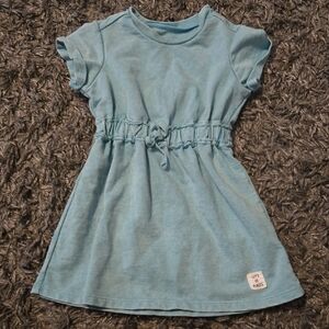 Charming Blue Casual Kids Dress